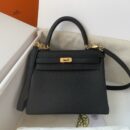 Hermès Kelly 28- Noir - GHW