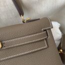 Hermès Kelly 25 - Étoupe - GHW