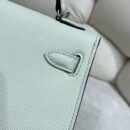 Hermès mini Kelly 20 Vert Fizz - Epsom - PHW