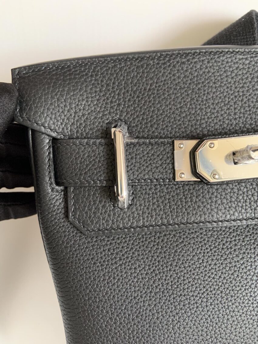 Hermès Hac a Dos PM - Noir - PHW - Afbeelding 6