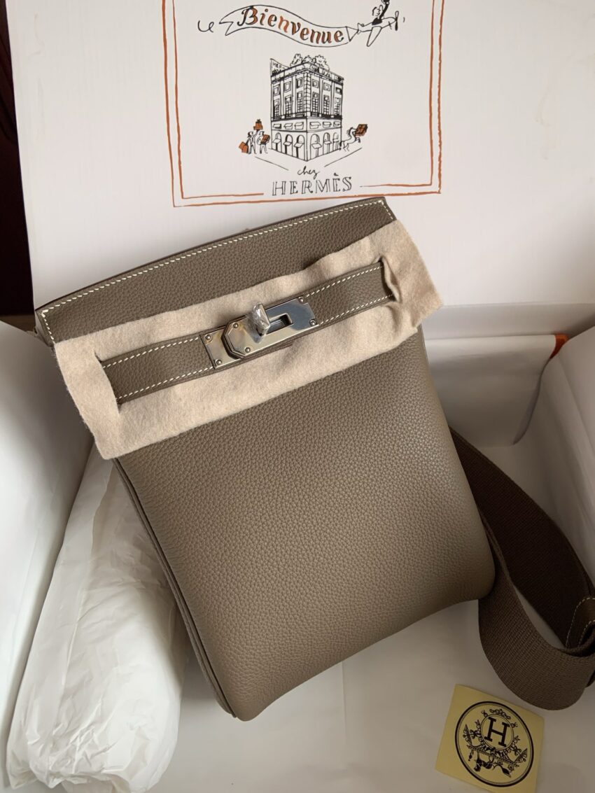 Hermès Hac a Dos PM - Étoupe - PHW - Afbeelding 3