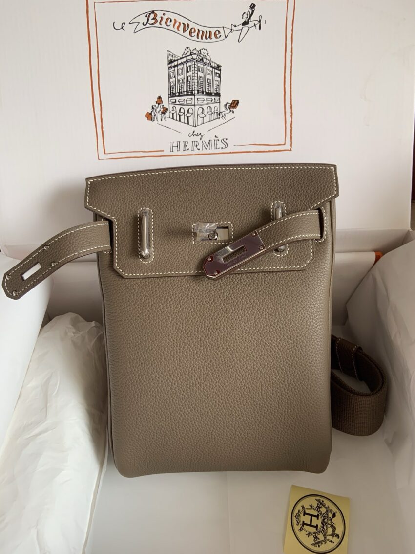 Hermès Hac a Dos PM - Étoupe - PHW - Afbeelding 5