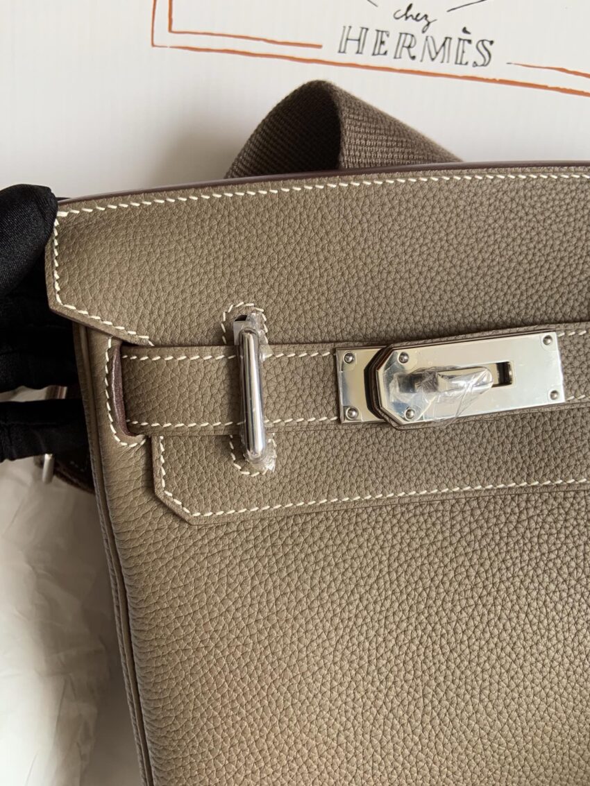 Hermès Hac a Dos PM - Étoupe - PHW - Afbeelding 6