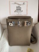 Hermès Hac a Dos PM - Étoupe - PHW
