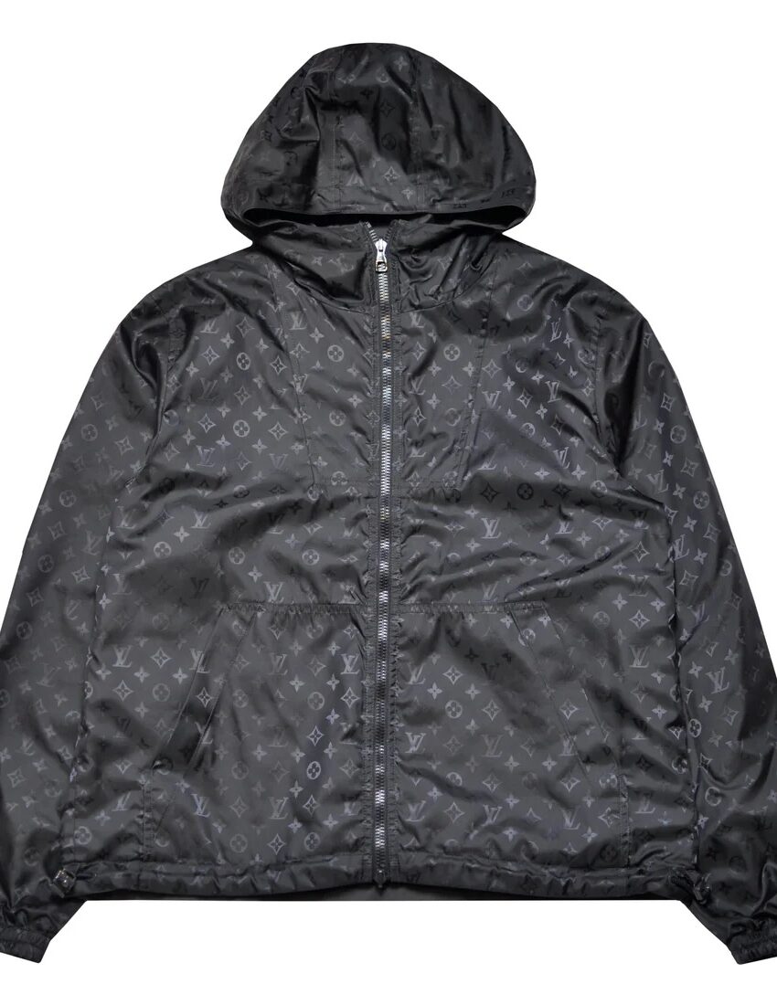 Louis Vuitton Reversible Monogram Windbreaker - black