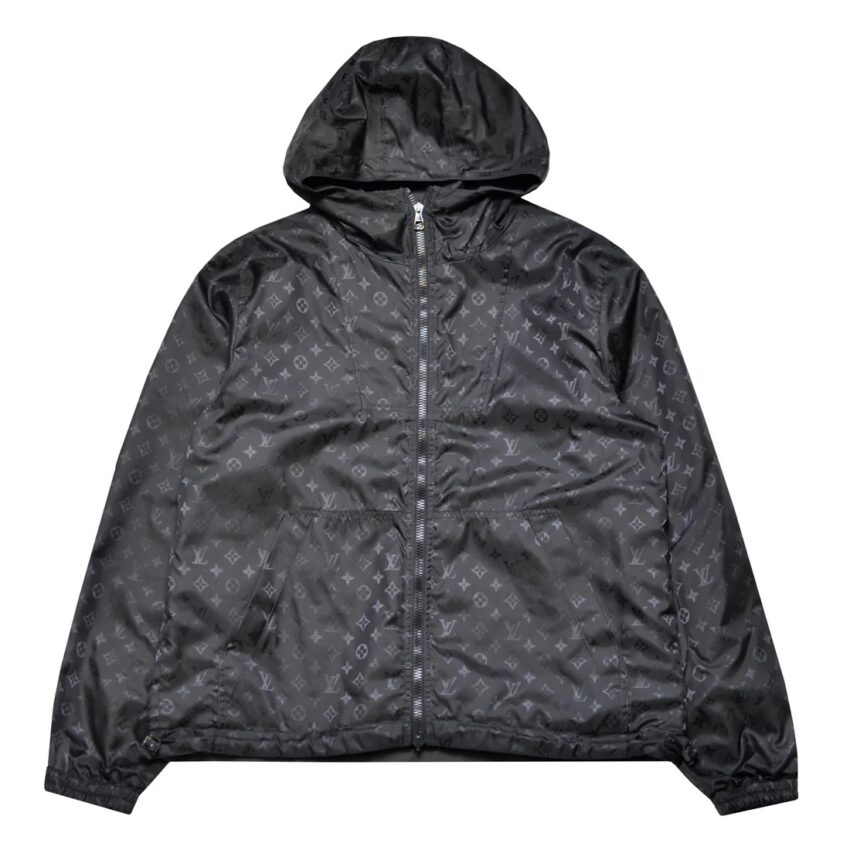 Louis Vuitton Reversible Monogram Windbreaker - black