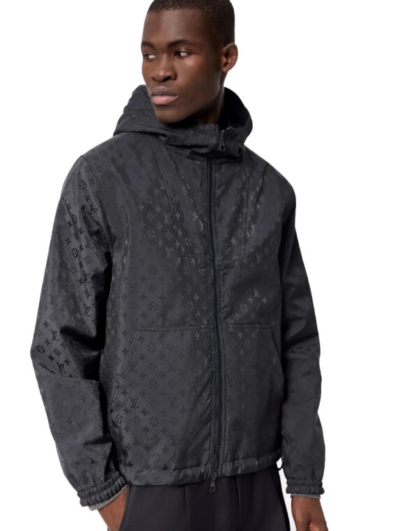 Louis Vuitton Reversible Monogram Windbreaker - black