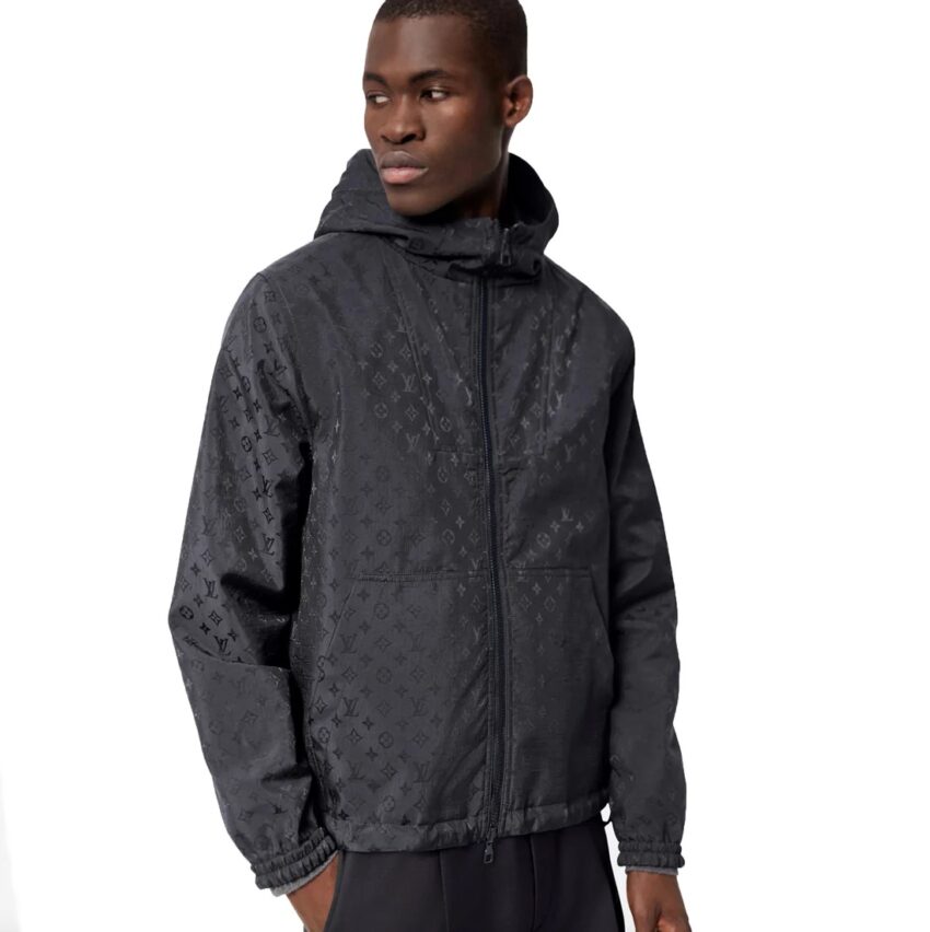 Louis Vuitton Reversible Monogram Windbreaker - black - Afbeelding 3