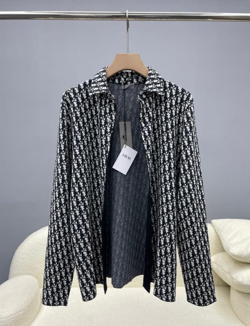 DIOR Overshirt Met Dior Oblique-motief - Afbeelding 2