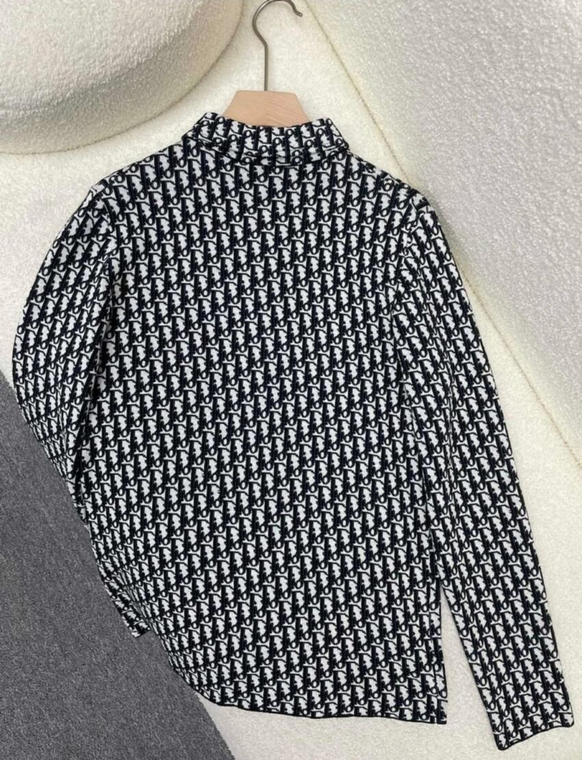 DIOR Overshirt Met Dior Oblique-motief - Afbeelding 4
