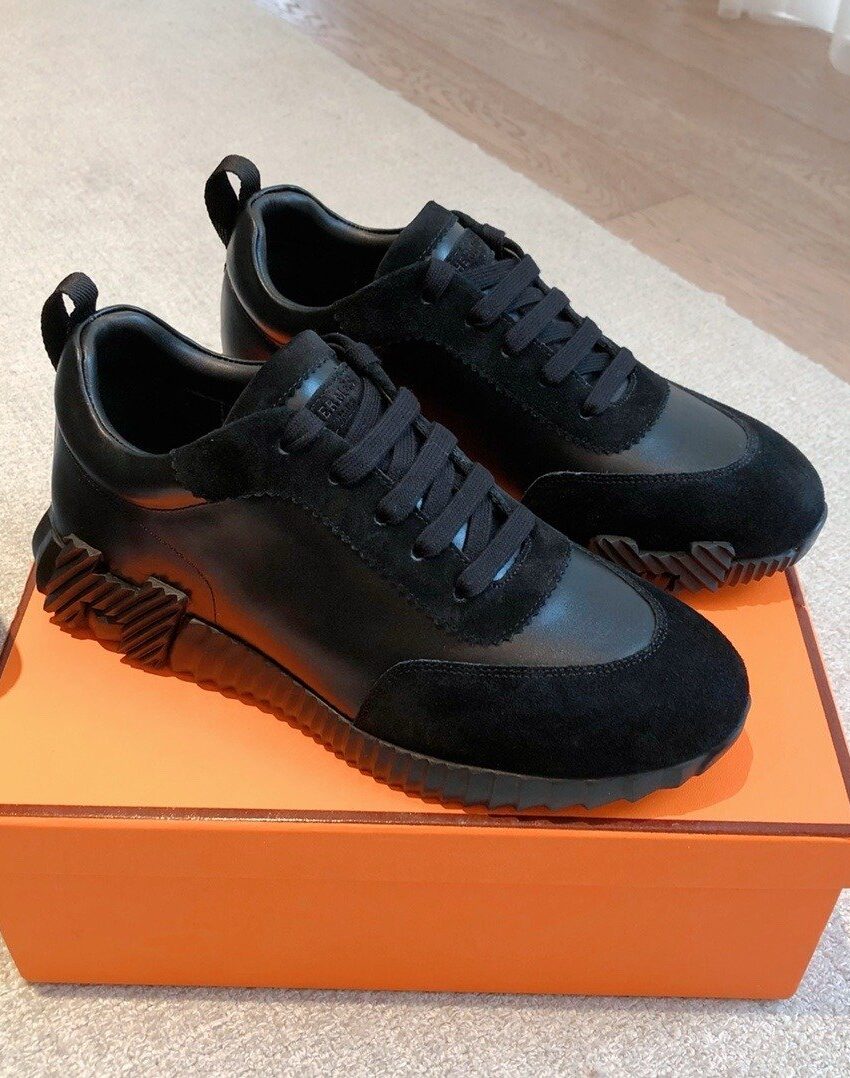 Hermes Bouncing sneakers - Black