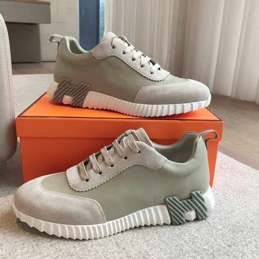 Hermès bouncing sneakers grey - Afbeelding 6