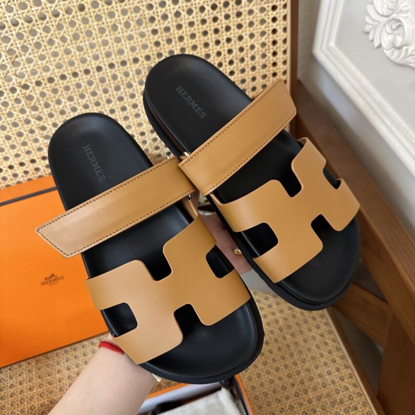 Hermès Chypre Brown leather - Afbeelding 3