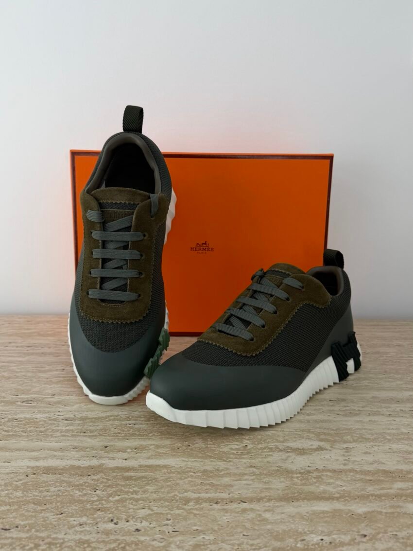 Hermes Bouncing Sneakers - Army
