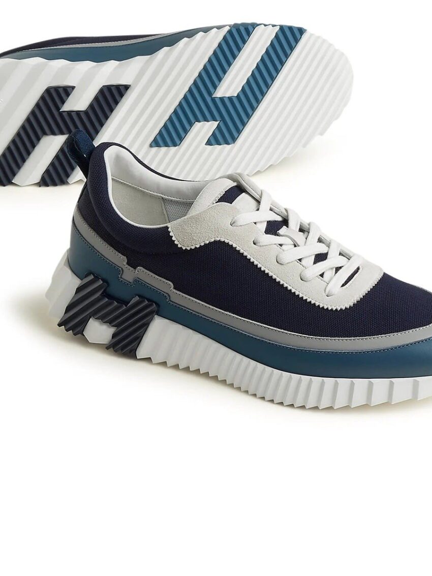 Hermes bounce sneakers - bleu