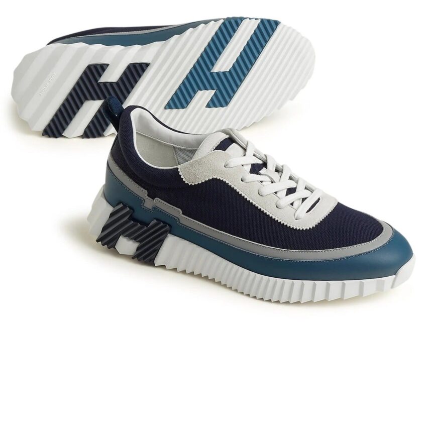 Hermes bounce sneakers - bleu