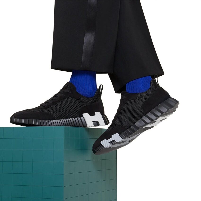 Hermes Paris bounce sneakers - Black on Black - Afbeelding 2