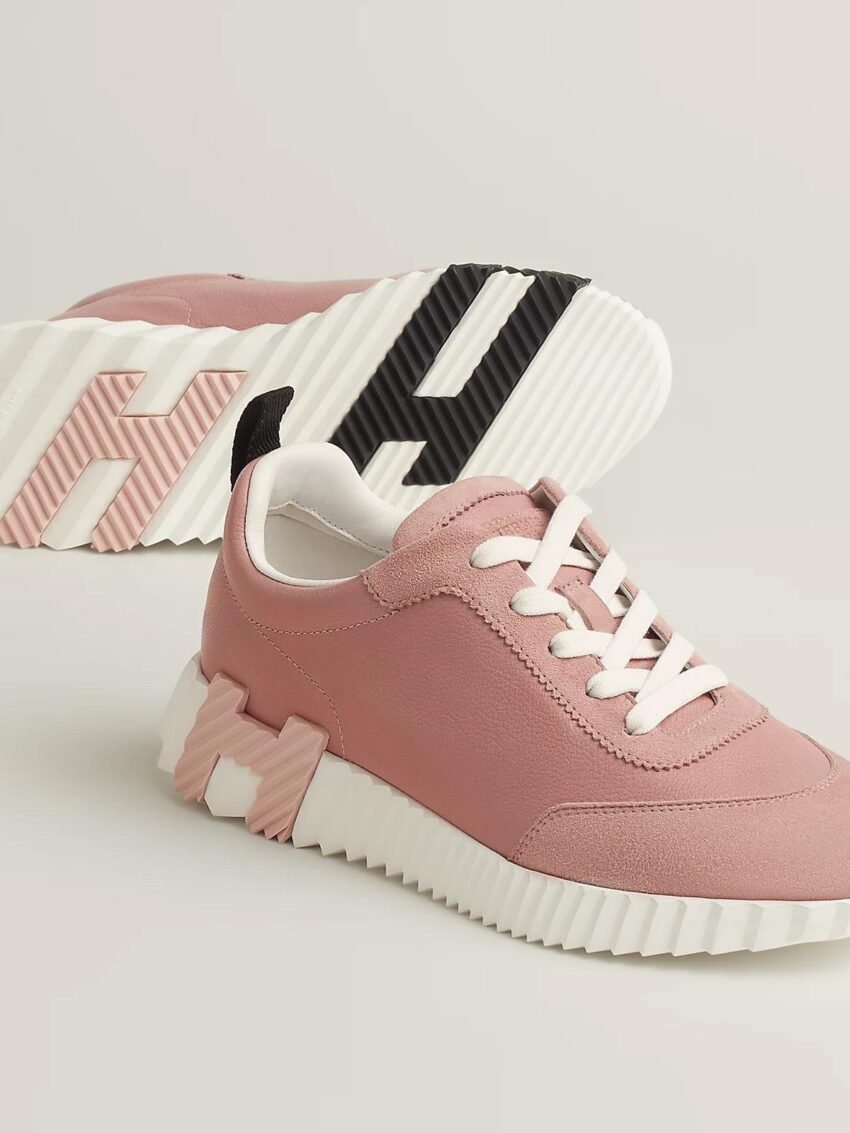 Hèrmes bounce sneakers - Rose Aqaurelle