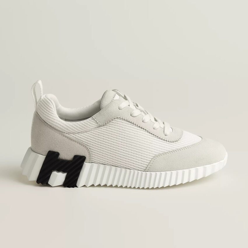 Hèrmes bounce sneakers - White Black - Afbeelding 3