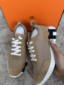 Hèrmes bounce sneakers - Camel brown