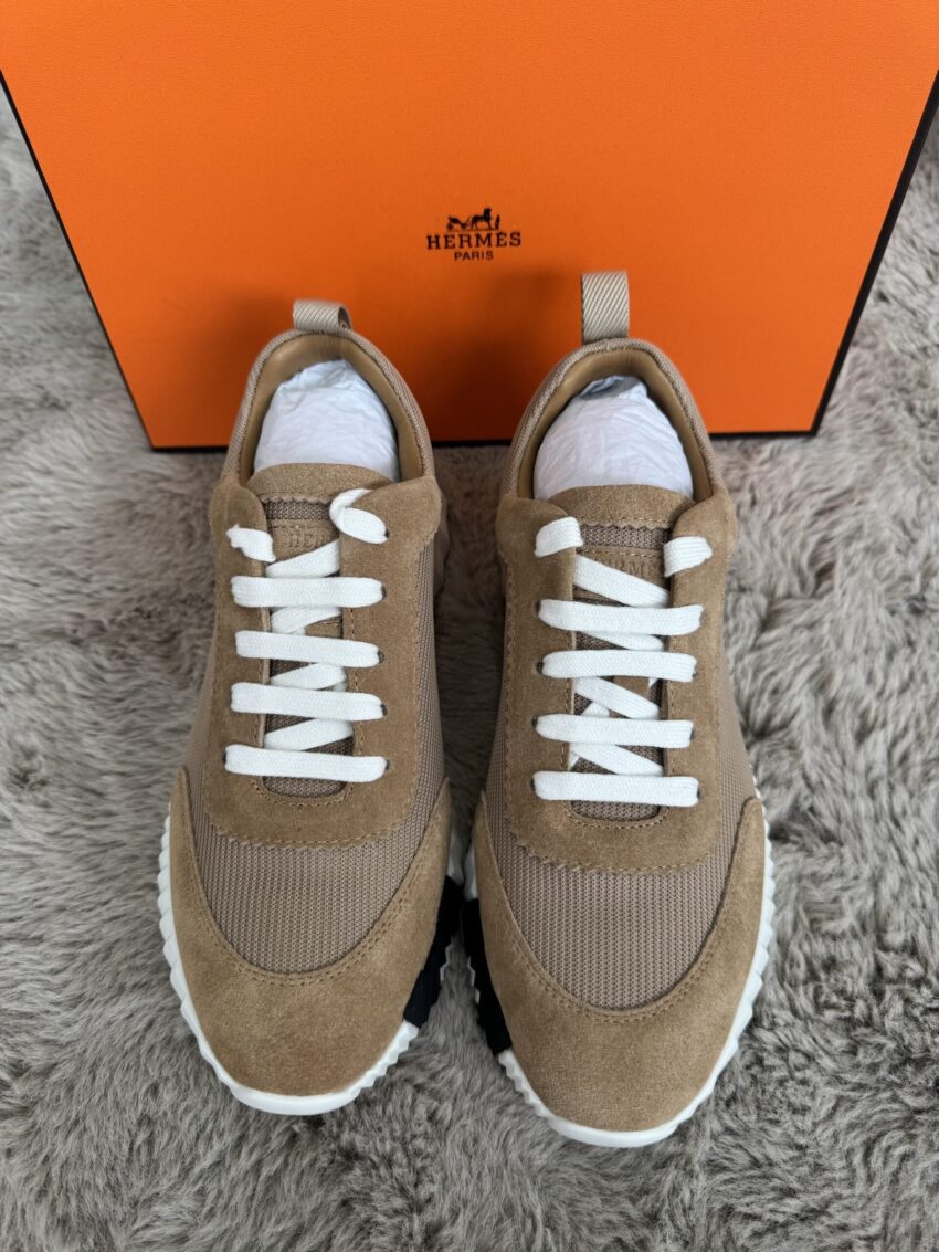 Hèrmes bounce sneakers - Camel brown - Afbeelding 2