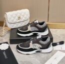 Chanel sneakers - black grey