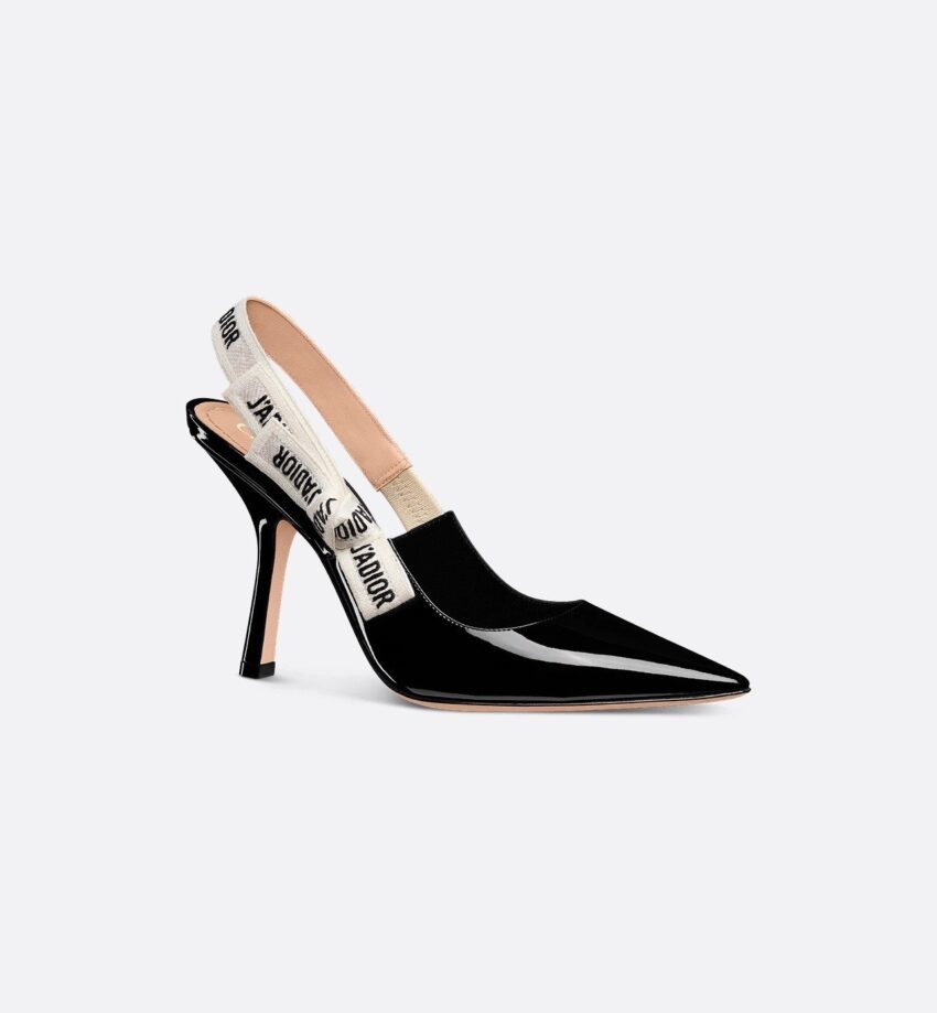 Dior heel - black glossy - Afbeelding 2