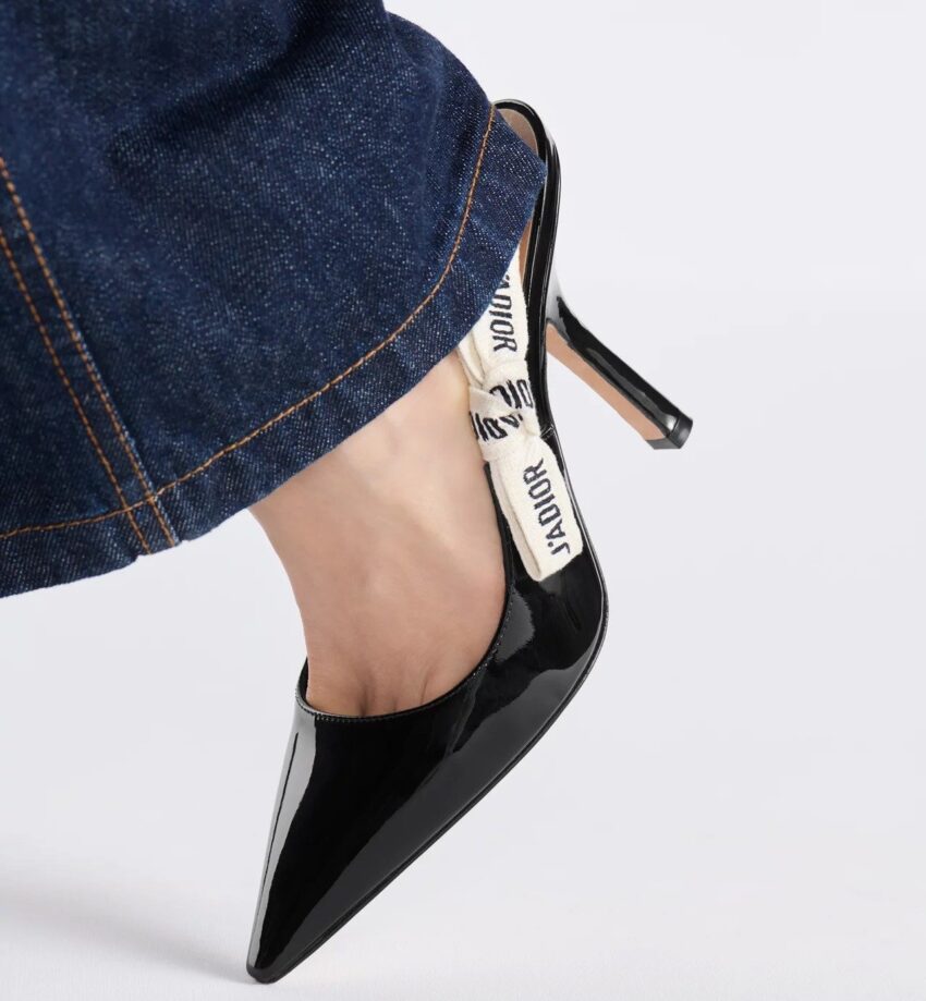 Dior heel - black glossy - Afbeelding 3
