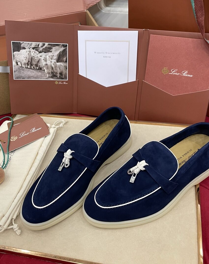 Loro Piana summer walk - Dark bleu
