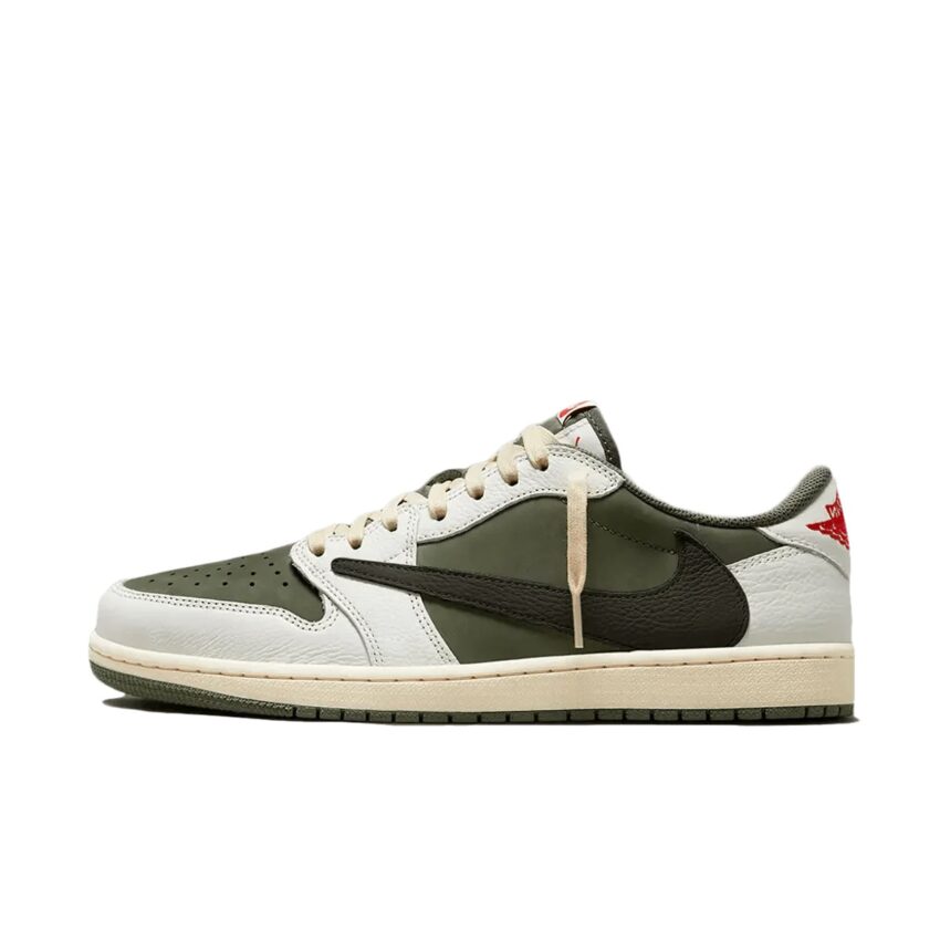 Nike Travis Scott x Air Jordan 1 Low - Olive - Afbeelding 10