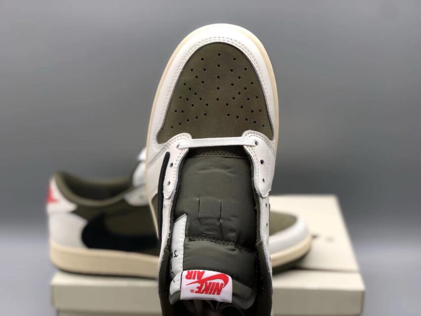 Nike Travis Scott x Air Jordan 1 Low - Olive - Afbeelding 7