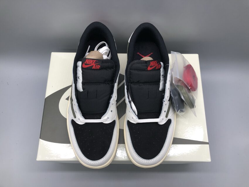 Nike Travis Scott Olive x Jordan 1 Low OG - Olive - Afbeelding 9