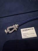 Fred bracelet - Diamonds - Silver-Blue