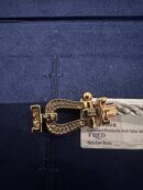Fred bracelet - Diamonds - Silver-Gold