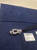 Fred bracelet - Diamonds - Silver-Black