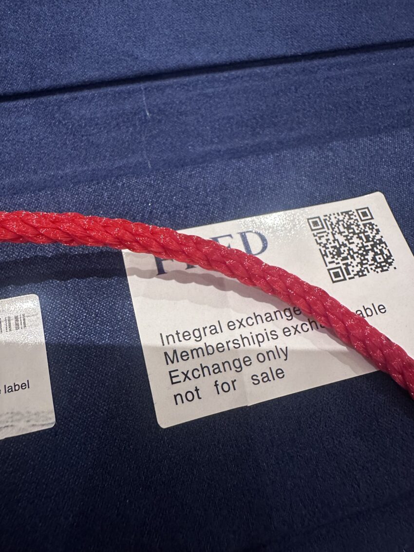 Fred bracelet - Diamonds - Gold-Red (women) - Afbeelding 6