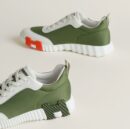 Hermes bouncing sneakers - Matcha / Blanc