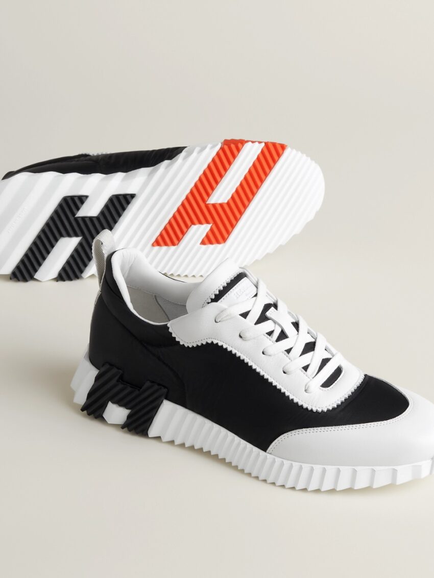 Hermes bouncing sneakers - Noir / Blanc