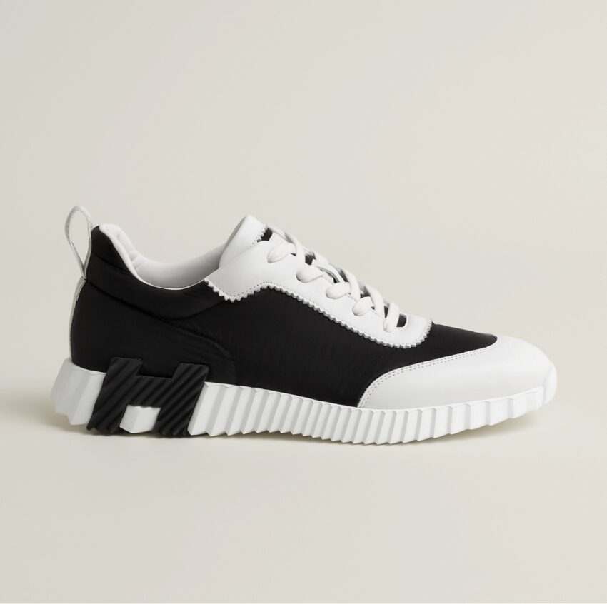 Hermes bouncing sneakers - Noir / Blanc - Afbeelding 3