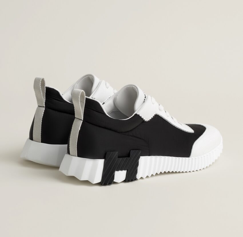 Hermes bouncing sneakers - Noir / Blanc - Afbeelding 4