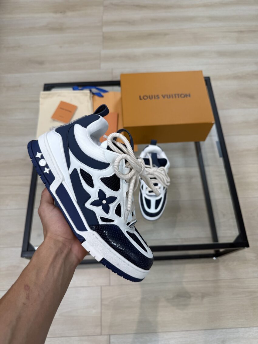 Louis Vuitton skate trainer bleu