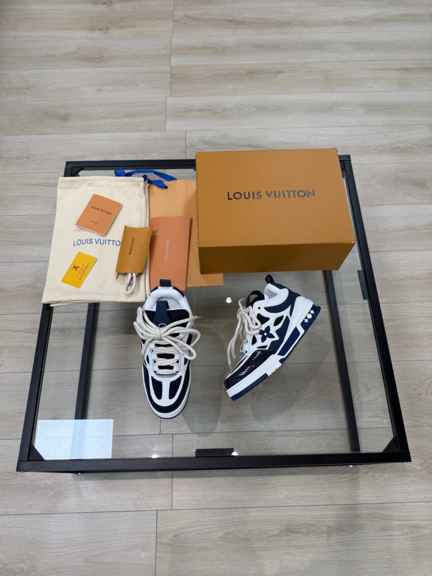Louis Vuitton skate trainer bleu - Afbeelding 2