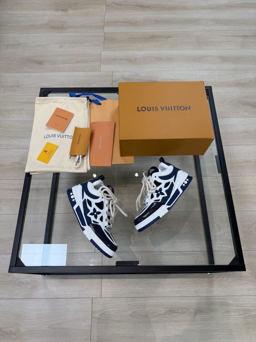 Louis Vuitton skate trainer bleu - Afbeelding 3