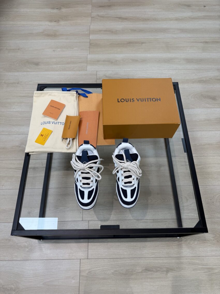 Louis Vuitton skate trainer bleu - Afbeelding 4