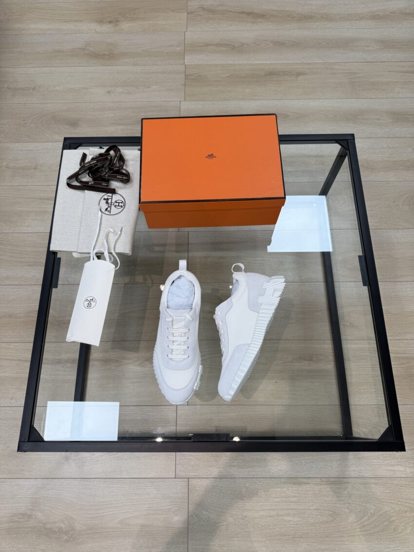 Hermes bouncing sneakers - White - Afbeelding 2