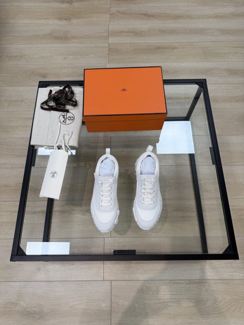 Hermes bouncing sneakers - White - Afbeelding 3