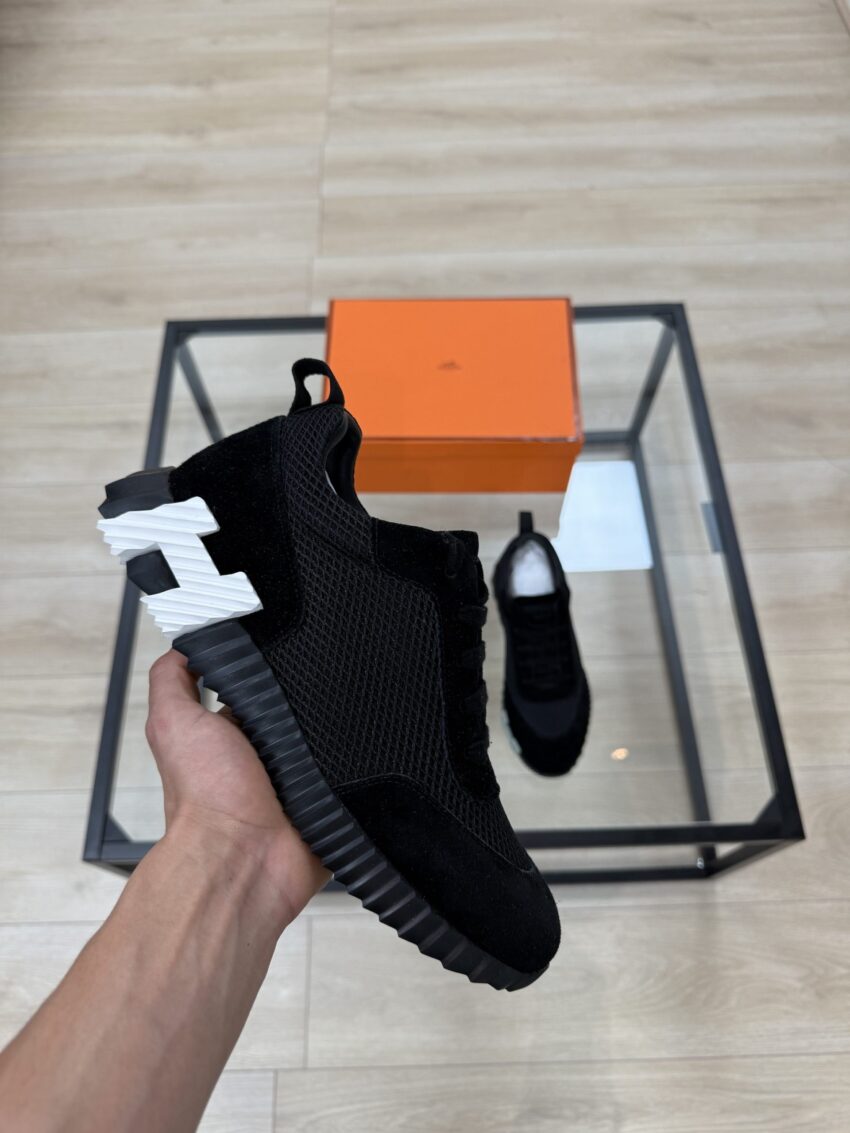 Hermes bouncing sneakers - Black