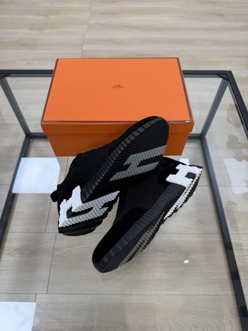 Hermes bouncing sneakers - Black - Afbeelding 2