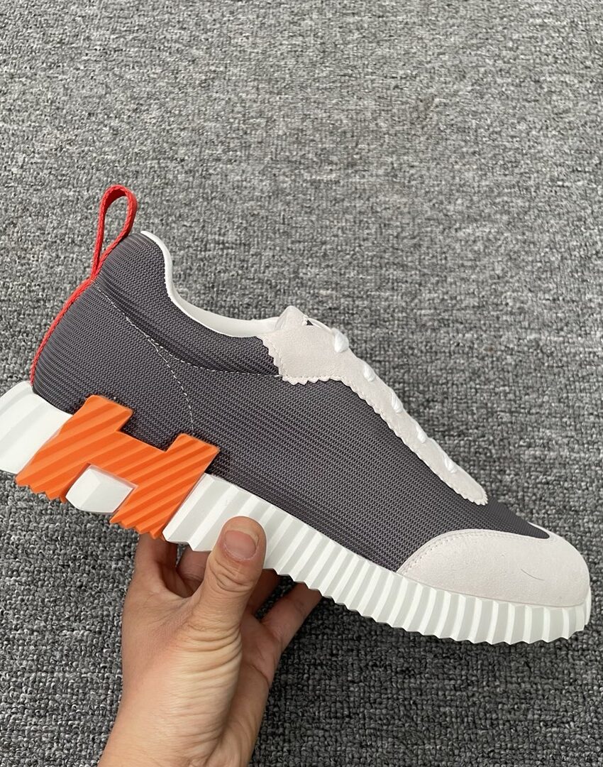 Hermes Bouncing Sneakers white/grey 2025