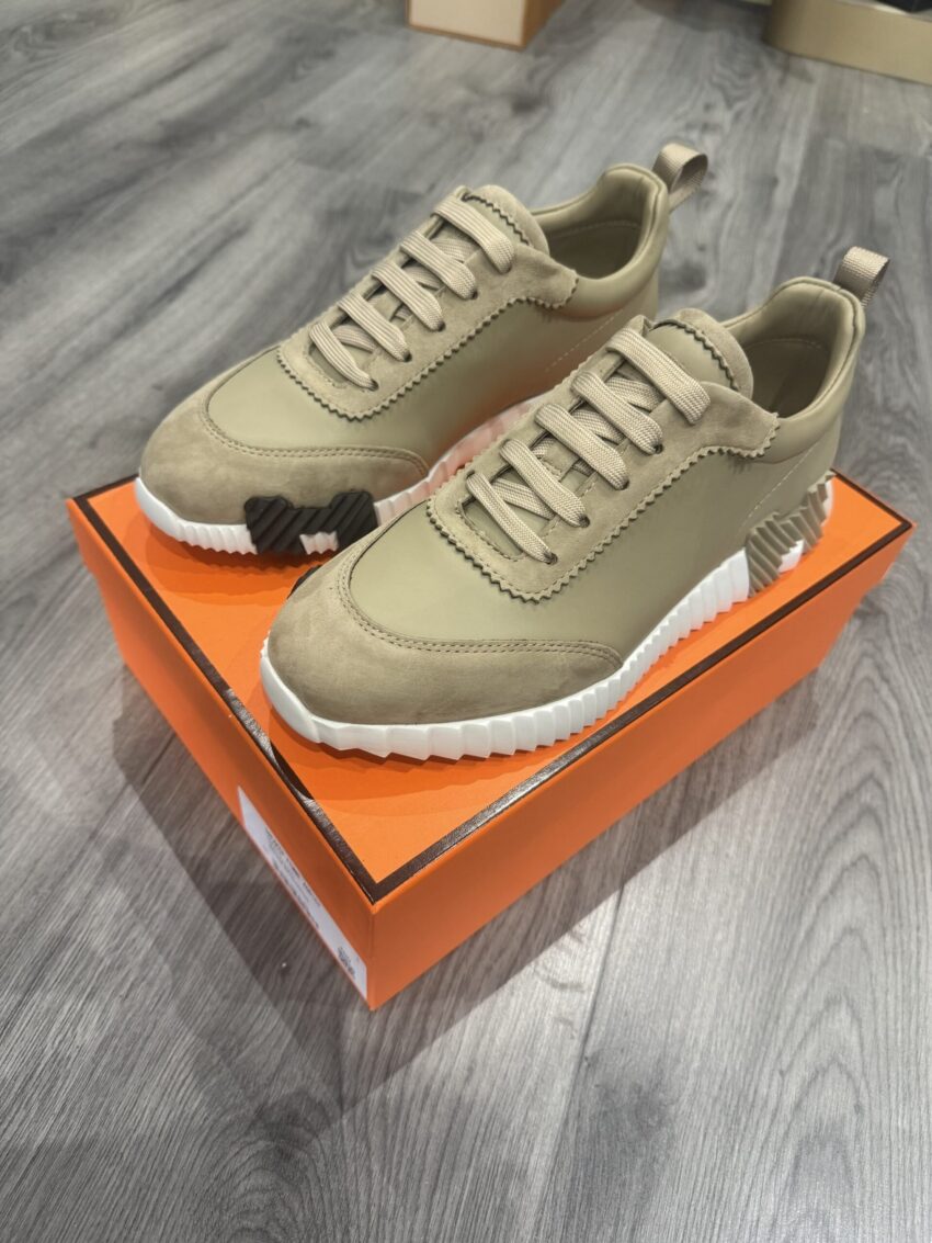 Hermes bounce sneakers crème - Afbeelding 2